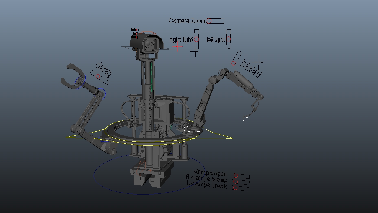 Welder Robot rig